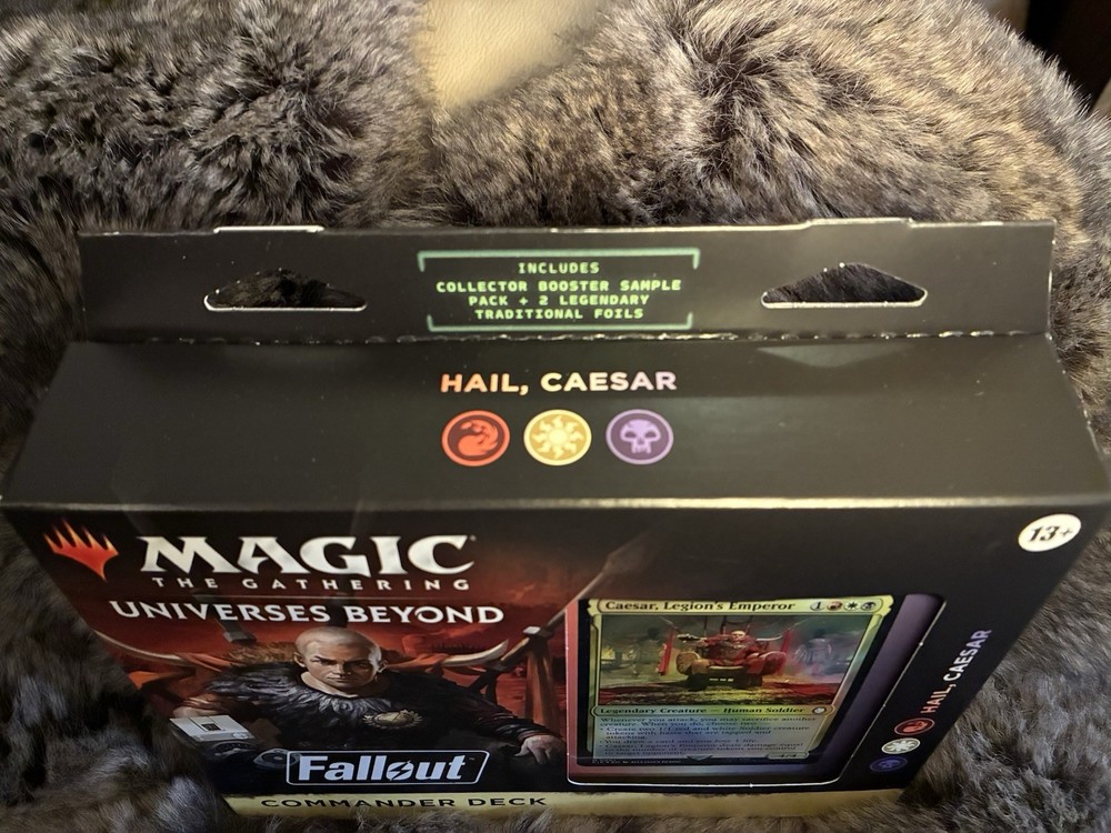 MTG Fallout Hail Caesar Commander Deck Sealed Universes Beyond