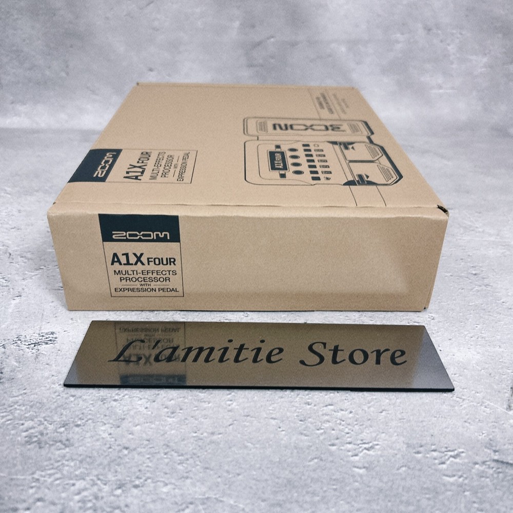 ZOOM A1X FOUR Multi-Effects Processor for Acoustic Processor with pedals JP New