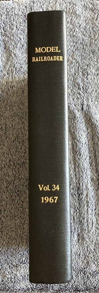 Model Railroader Vol.34-Bound Volume 1967–12 Issues