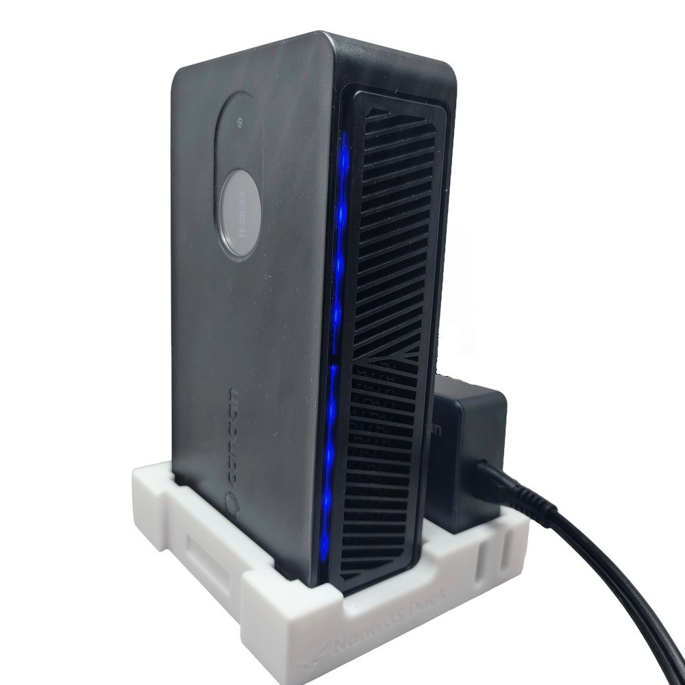 Nano 3S Dock – Modular Interlocking Stand for Avalon Nano 3S Miners (White)