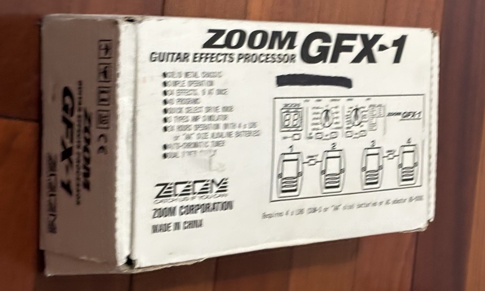 Zoom GFX-1 Guitar Effects Processor