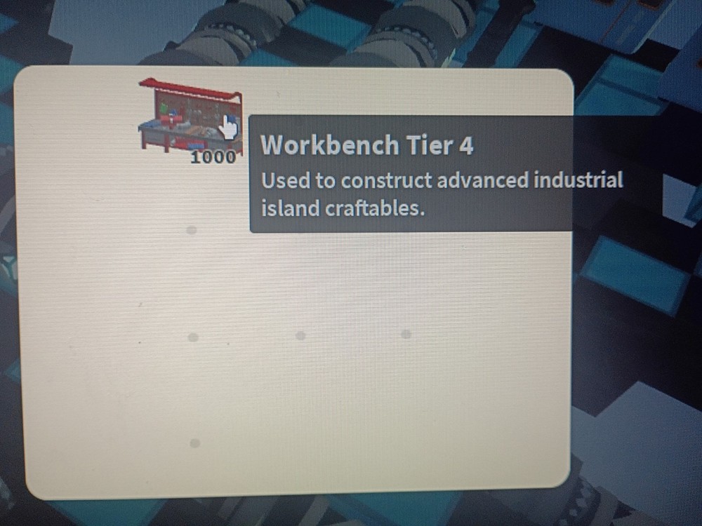 Robox Islands 1k T4 Workbenches