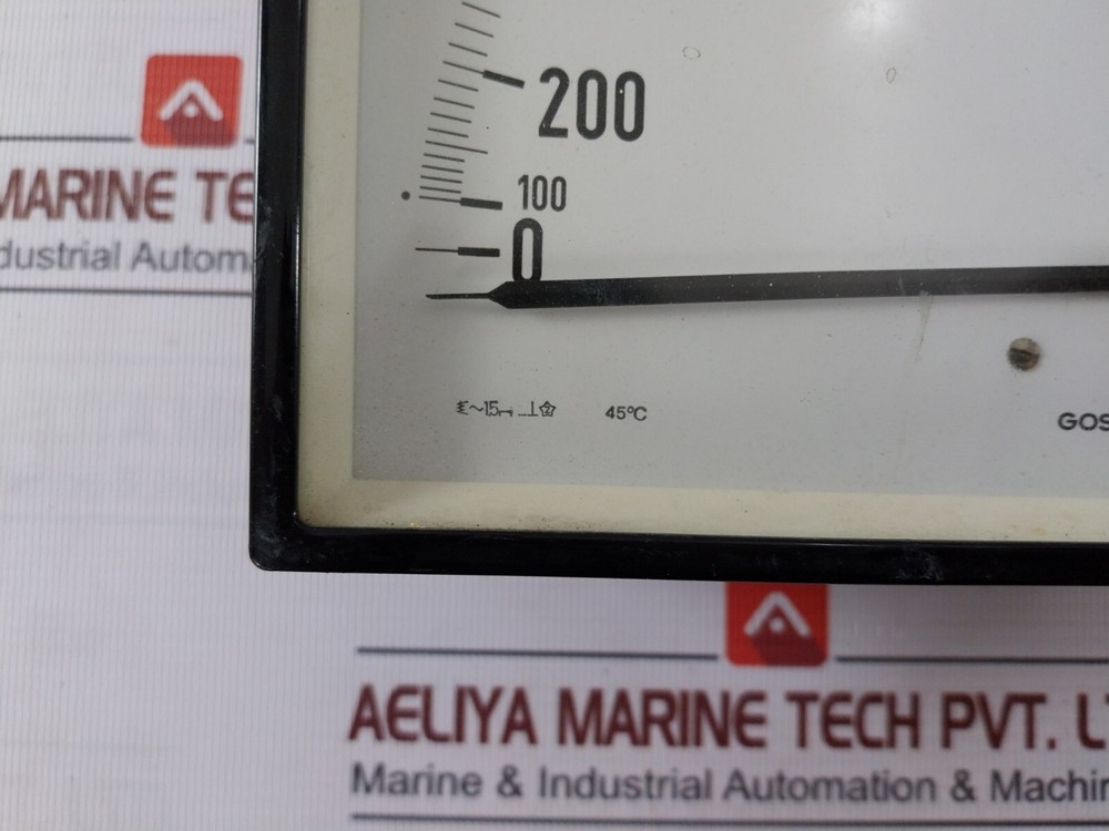 Gossen Voltmeter 0-600V 45 C