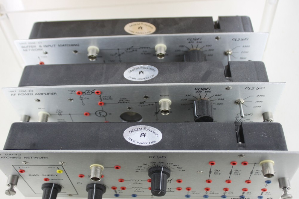 DEGEM SYSTEMS UNITCOM 4 BUFFER MATCHING NETWORK RF POWER AMPLIFIER