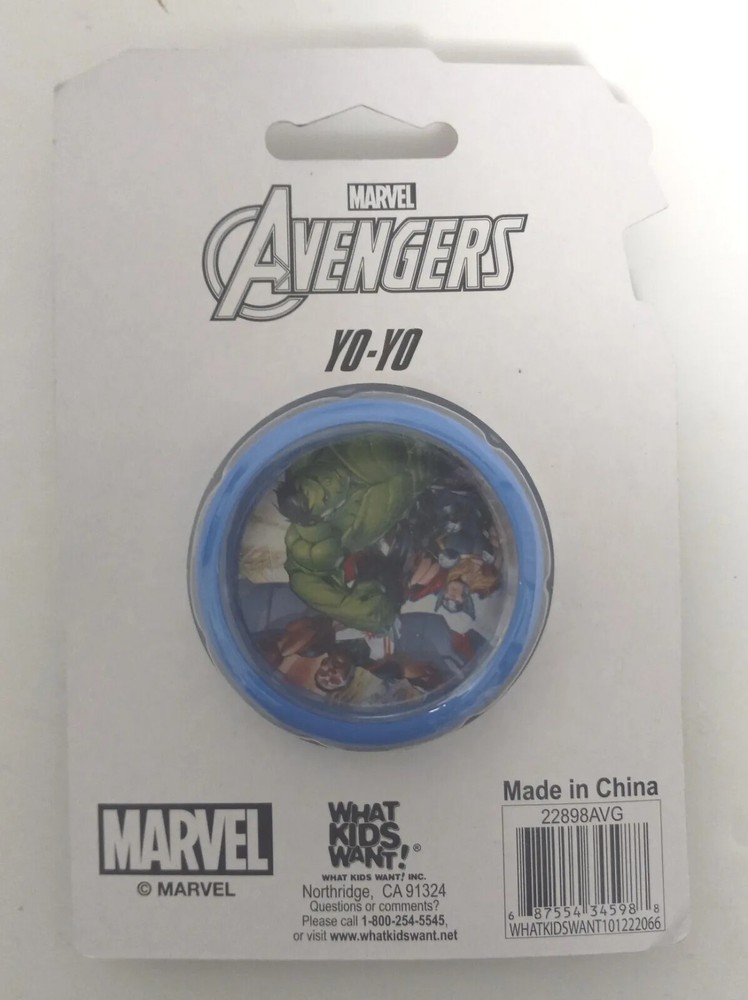 Marvel Avengers Blue Yo-Yo. New