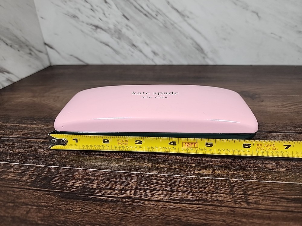 ☆ ~KATE SPADE PINK/GREEN AUTHENTIC EYEGLASSES CASE ONLY~ ☆