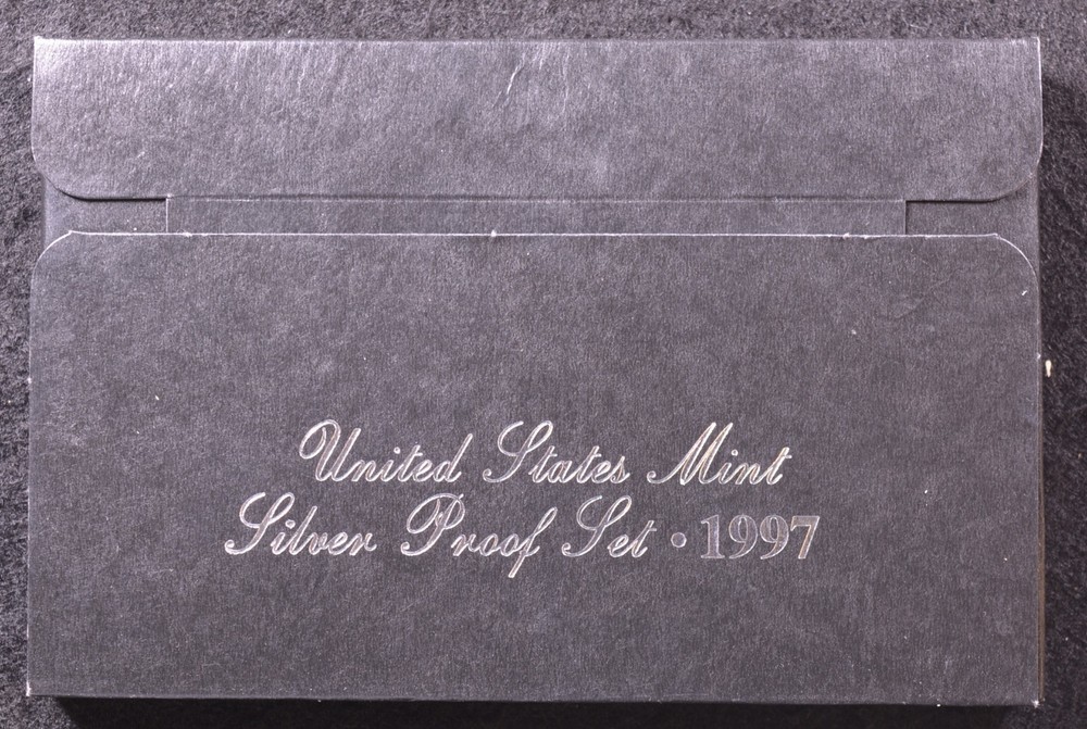 1997 Silver Proof Set w/ Box & COA