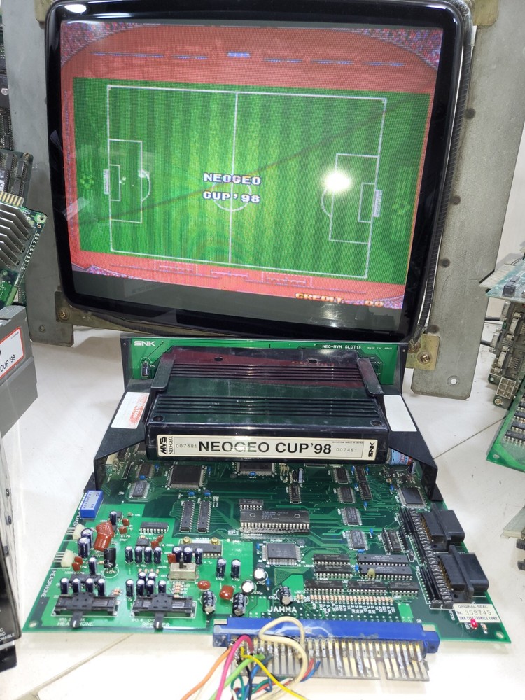 NEO GEO CUP 98 MVS cartridge PCB