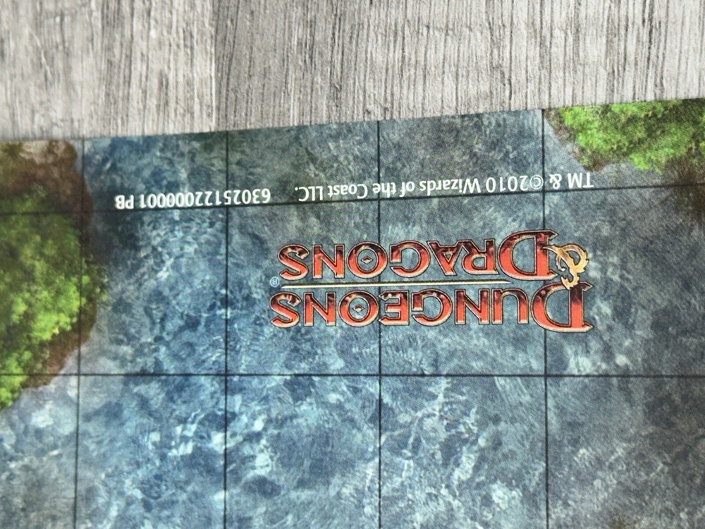 Dungeons And Dragons Miniatures Battle Grid Map Sided 2010