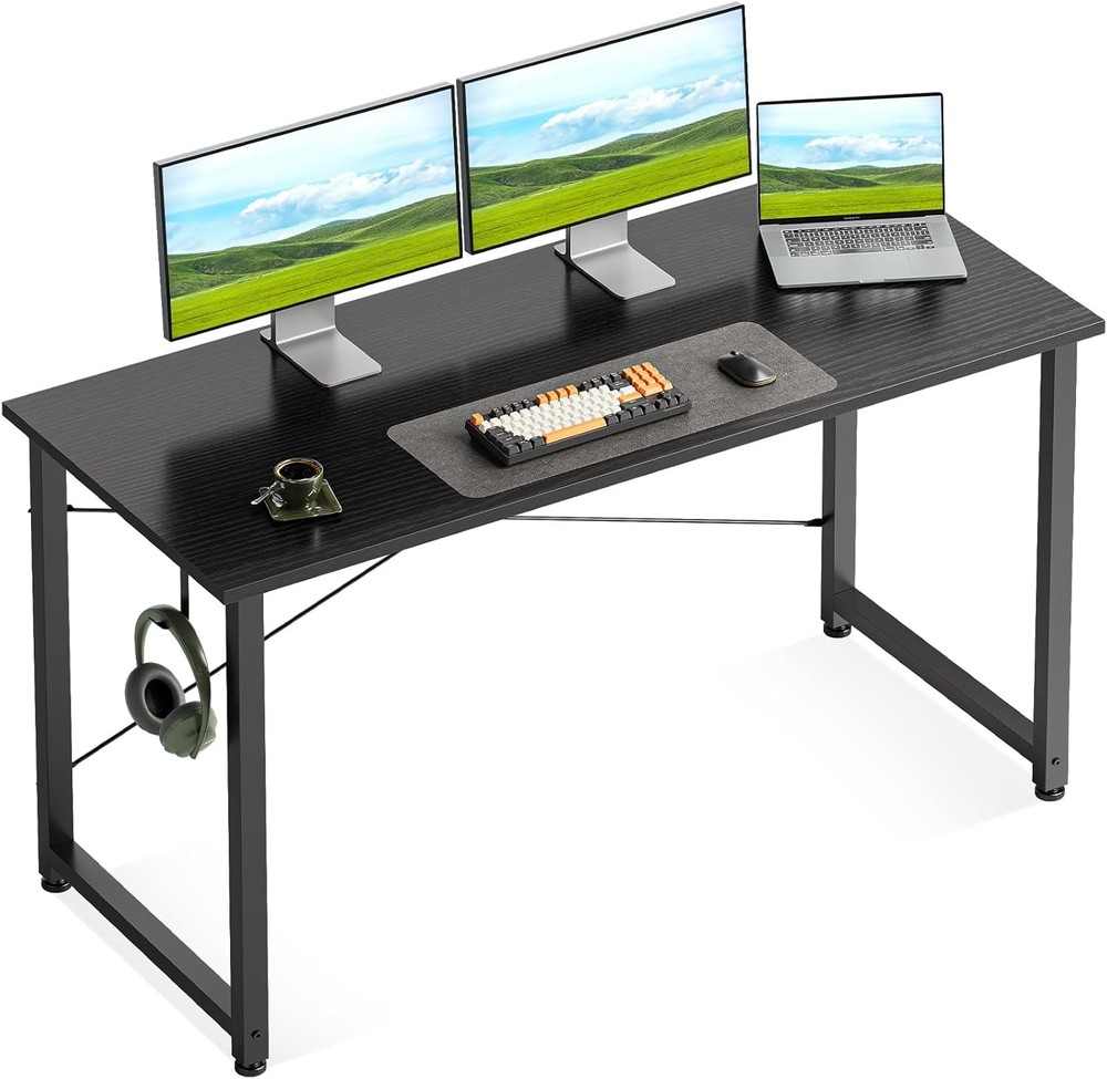 NEW Casaottima 48 Inch Small Computer Desk for Home Office, Study Writing Tabl