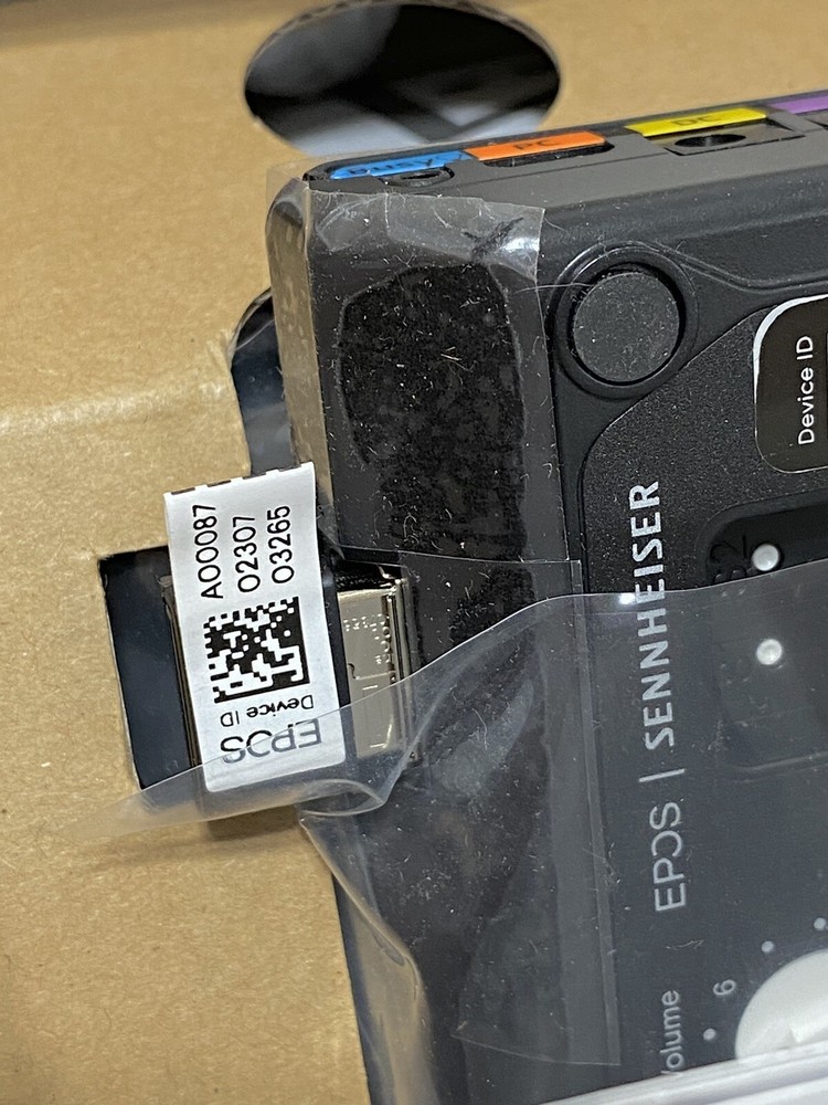 EPOS SDW 5016 - US Monaural Wireless DECT System Headset with Microphone NIB!