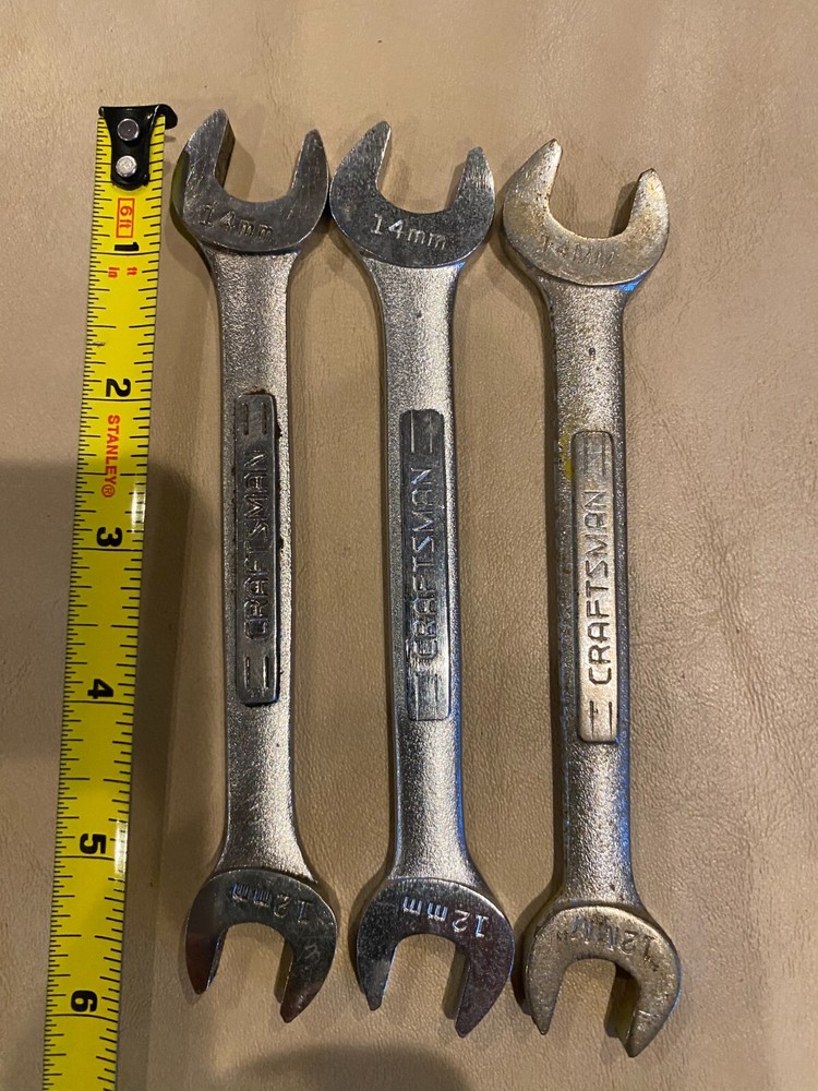 Craftsman Pre-owned Open-end Combination & Line wrenches