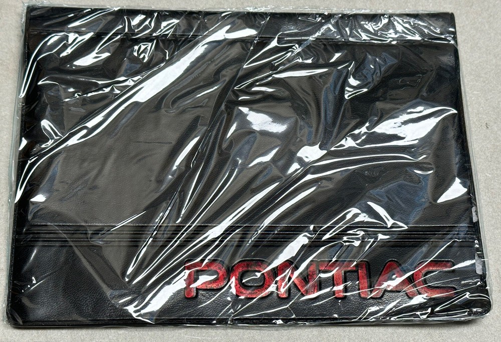 PONTIAC CASE FOR OWNER'S OWNERS MANUAL OPERATORS USER GUIDE COVER CASE