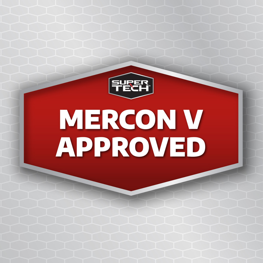 Super Tech MERCON V Automatic Transmission Fluid, 1 Quart (Pack of 2)