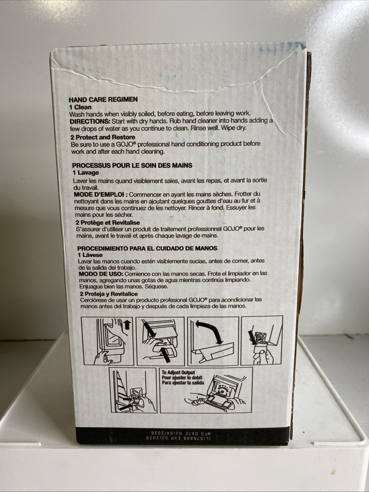 GOJO SUPRO MAX Hand Cleaner - 1 box 2000ml