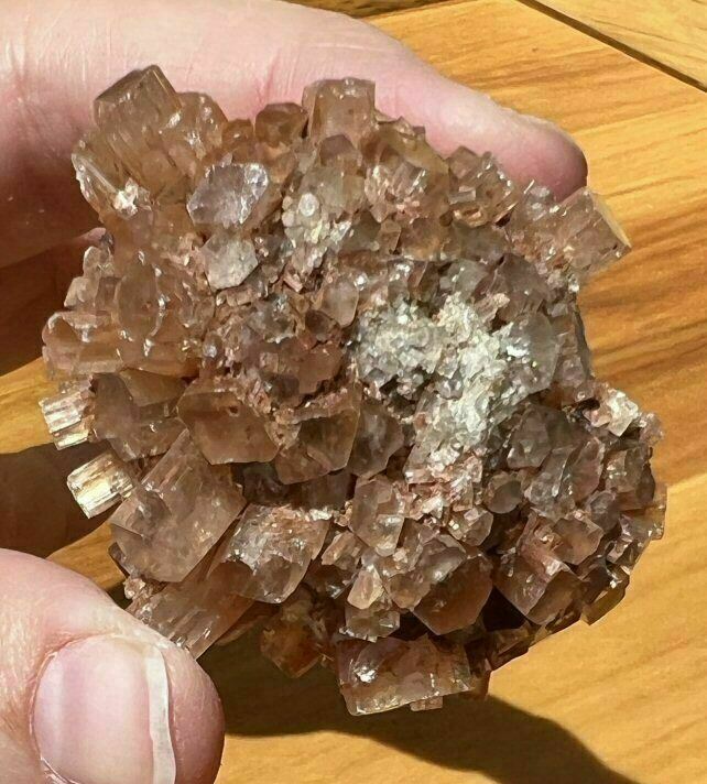 ~Sparkly!~ Moroccan ARAGONITE "Sputnik" Cluster - Combat Stress