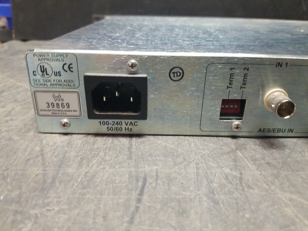 Wohler Technologies AMP1-DA