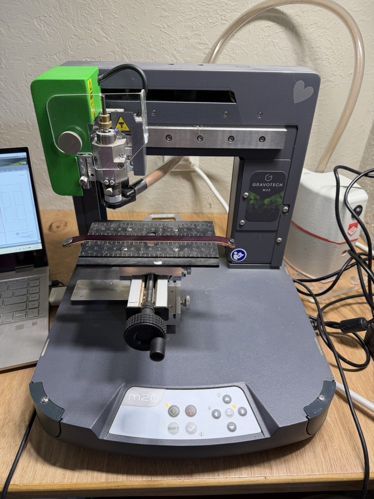 Gravograph / Gravotech M20 Desktop Rotary Engraving Machine w/ Software