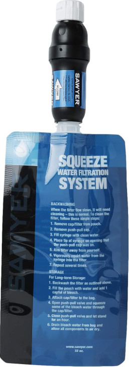 NEW - Squeeze Water Filtration System