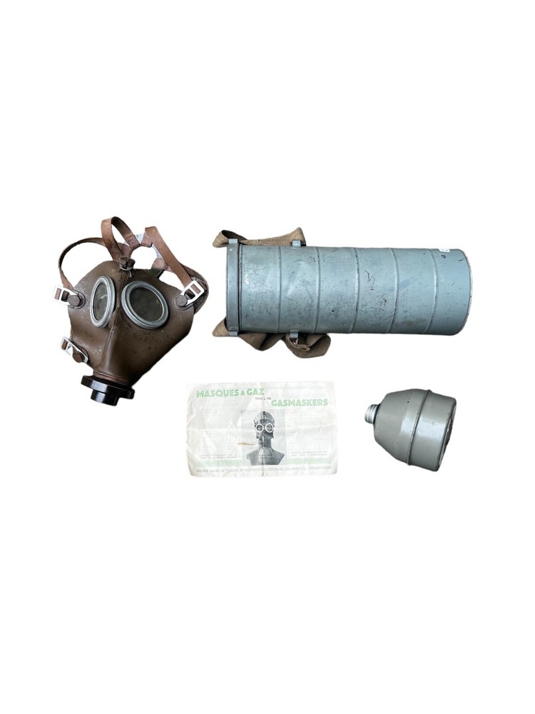 Original Unissued Belgian WW2 Type L.702 Gasmask