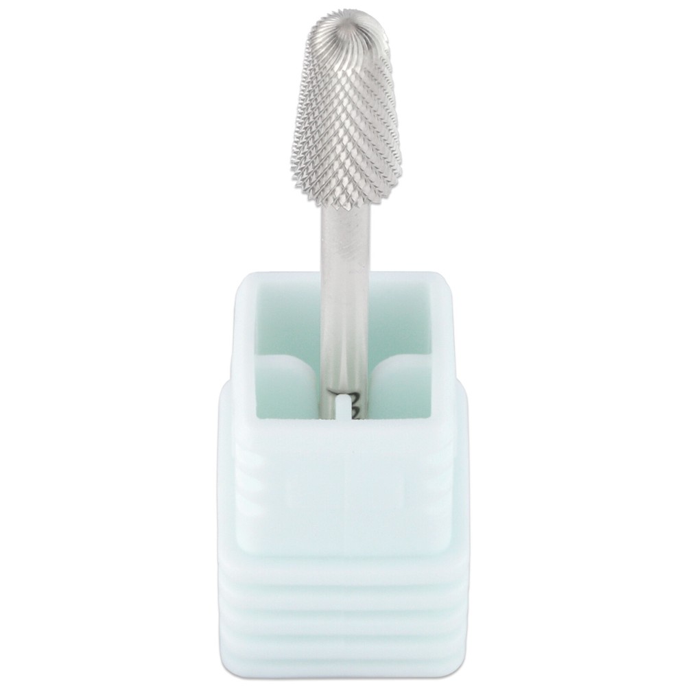 Professional Silver Safety Carbide Nail Drill Bit Extra Fine Grit