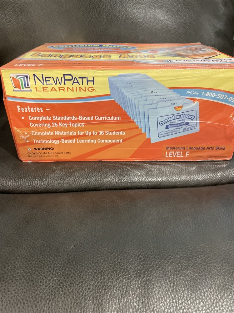 New Path Learning - Curriculum Mastery Game - Language Arts - LEVEL F