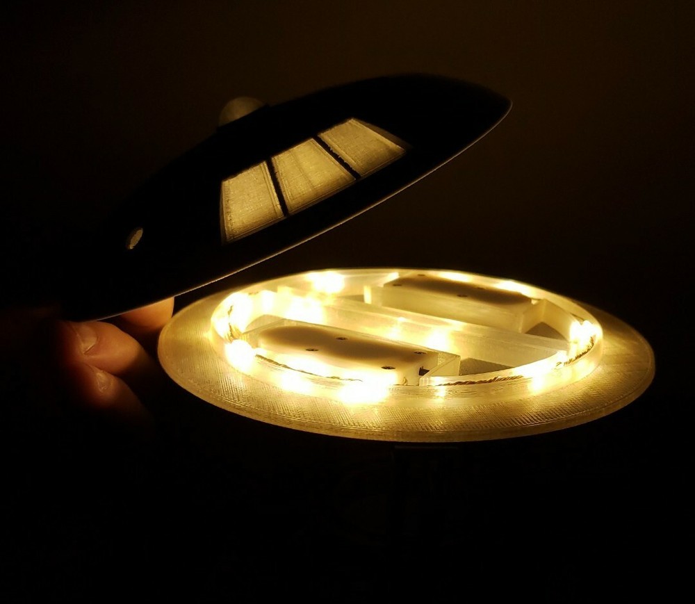 Jupiter 2 [from Lost in Space] - with Lights & Gantry Stand - Medium