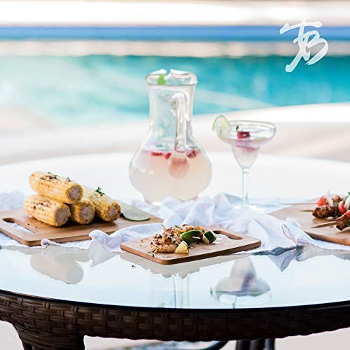 3-Piece Bamboo Cutting Board Set, 1 EA, Brown