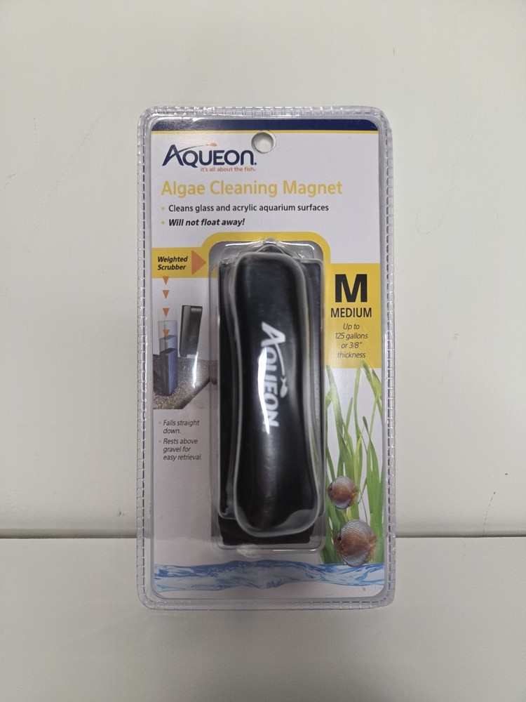 AQUEON Algae Cleaning Magnet Glass Acrylic - Medium