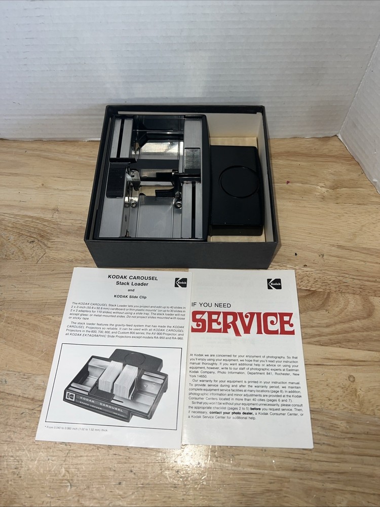 KODAK CAROUSEL STACK LOADER B40- 151 4249 Preordered (Photos) Vintage #m
