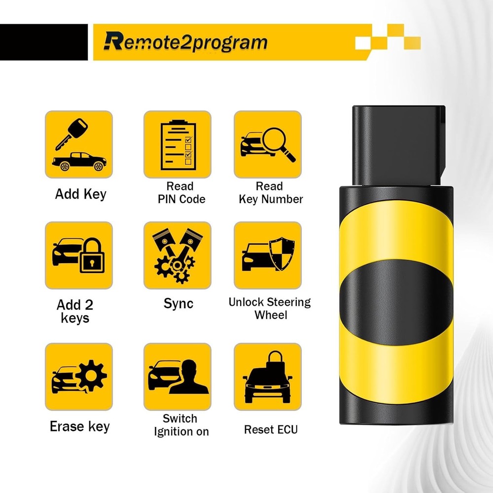 No Working Remote DIY Programming Replacement for Large Number of car Models/...