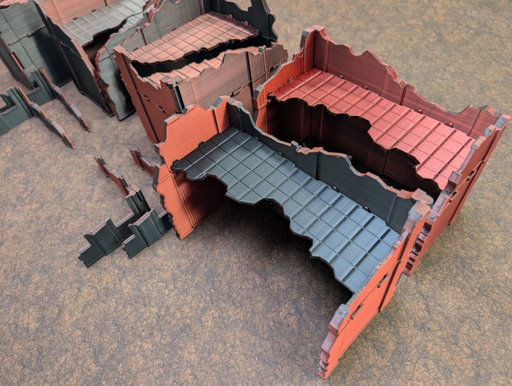 Warhammer 40k - Complete Competitive Terrain Set - Modular Ruins Set