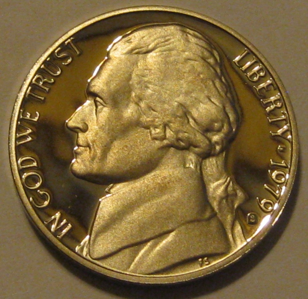 1979-S JEFFERSON NICKEL, GEM PROOF!!!
