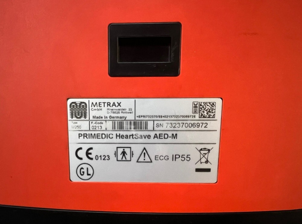 METRAX M250 PRIMEDIC HEARTSAVE AED-M