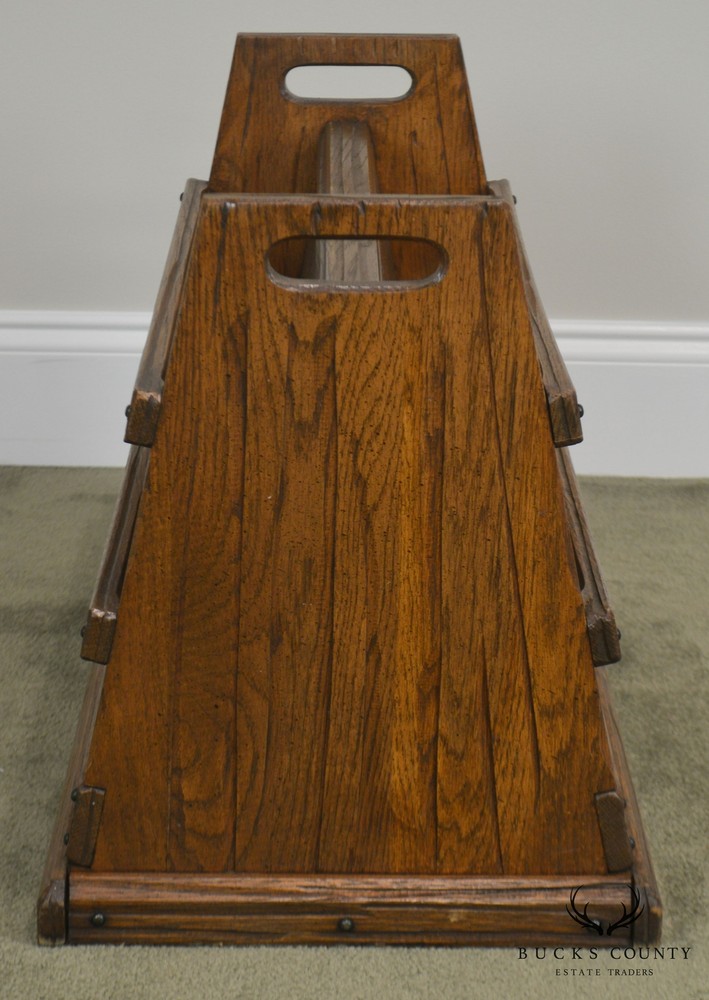 Brandt Ranch Oak Magazine Rack