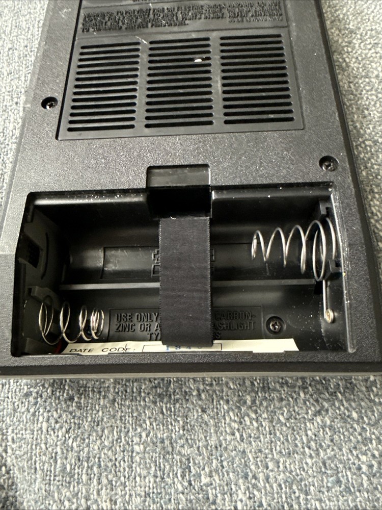 GE Computer Program Data Recorder Cassette Tape Player Untested Parts Read!