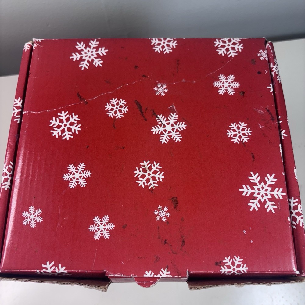 Vintage Pfaltzgraff Christmas Tree Tea For One Set NEW