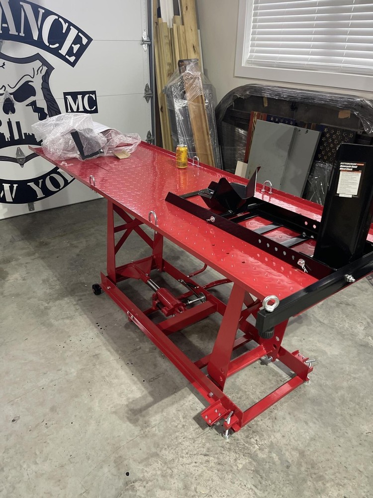 1800 lb. Capacity Motorcycle Stand/Wheel Chock