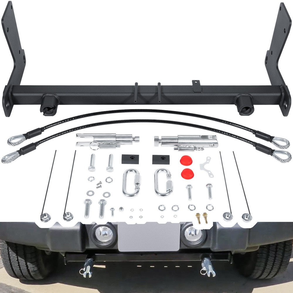 BX1139 Tow Bar Base Plate Bracket for 2018-2026 Jeep Wrangler JL JLU Unlimited