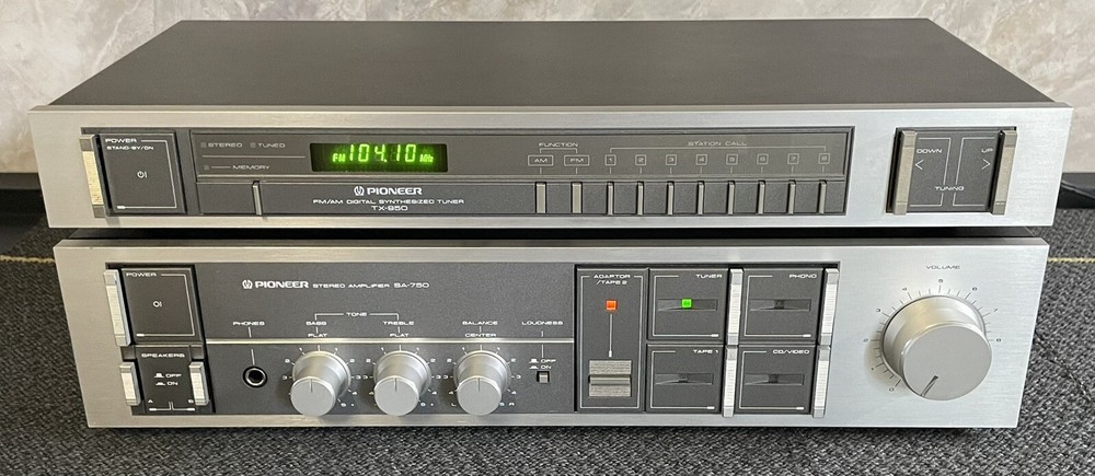 Pioneer SA-750 Amp/Tuner Combo