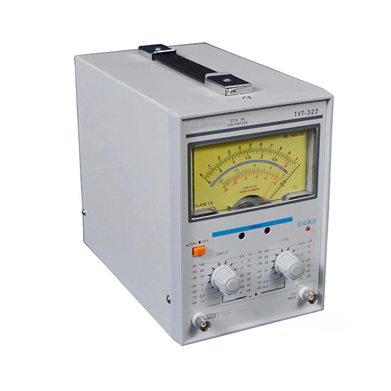 AC Single-Pointer and Dual-Pointer Millivoltmeter Dual-Channel Voltmeter