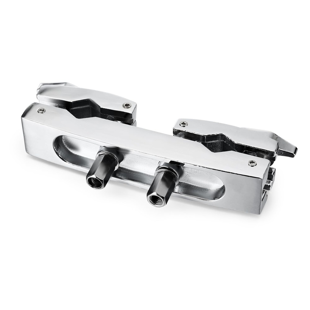 Cymbal Stand Multi-Clamp, Silver Drum Clamp Mount, Adjustable