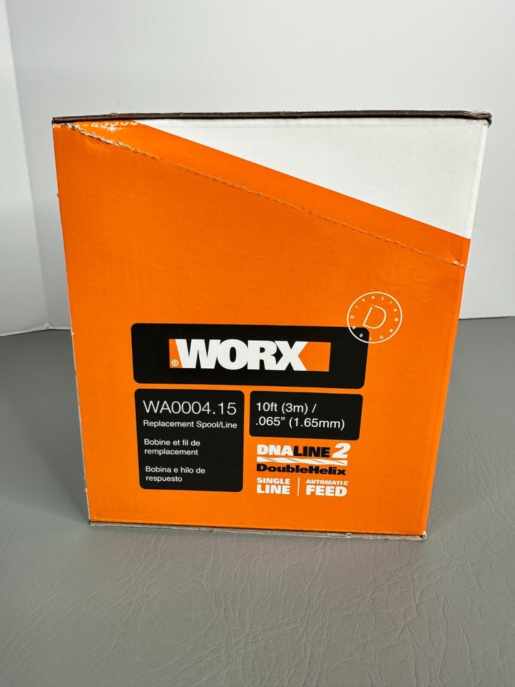 Worx Trimmer Replacement String Spools 10 Pack Case #WA0004.15 20 Spools
