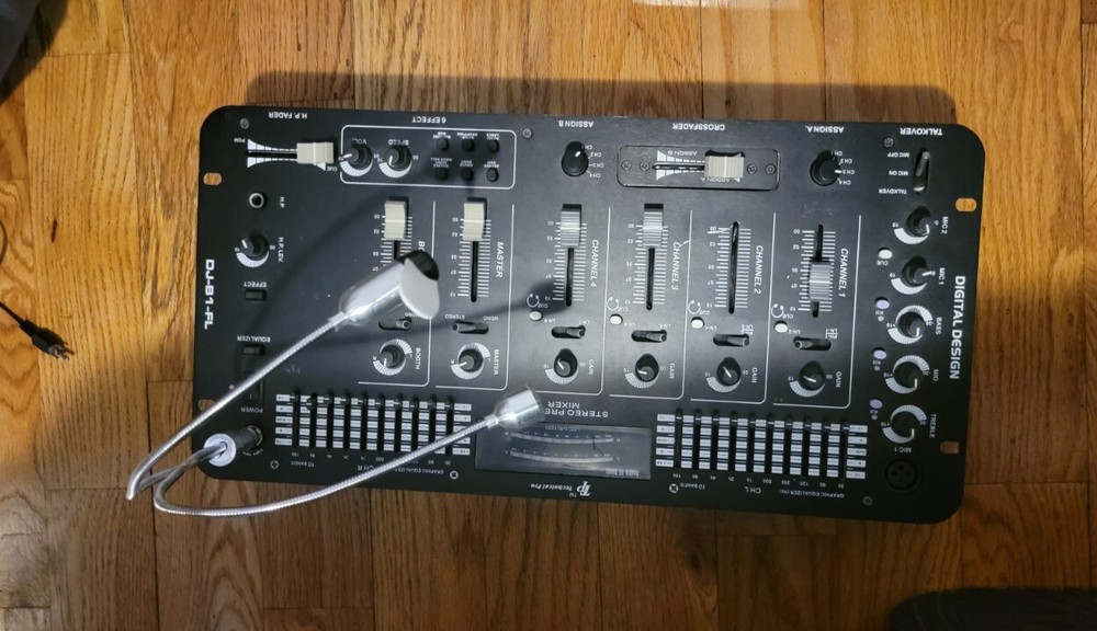 Technical Pro DJ Mixer Digital Design