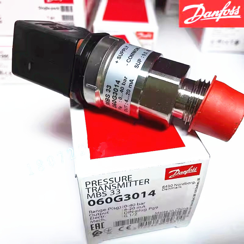 1pcs Danfoss Pressure Transmitter Sensor MBS33 060G3014 0-40bar