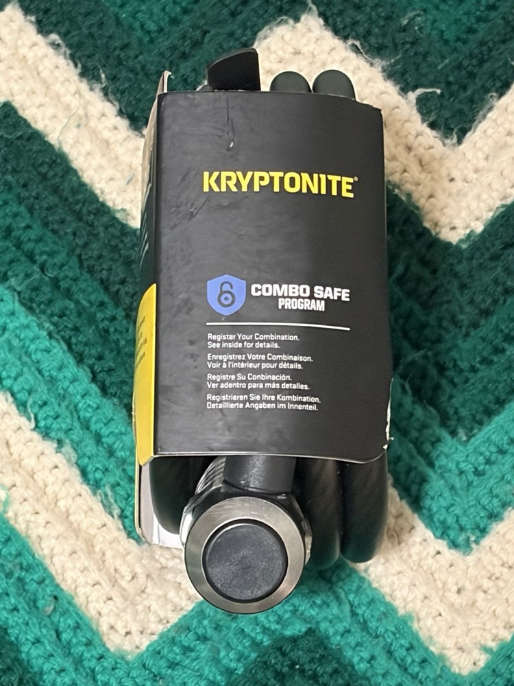 Kryptonite 6' KryptoFlex 1218 combo Cable 005223 Six Foot Cable Length