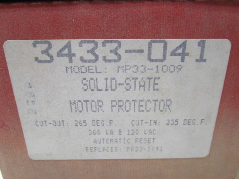 ROBERTSHAW MP33-1009 SOLID STATE RELAY NSMP