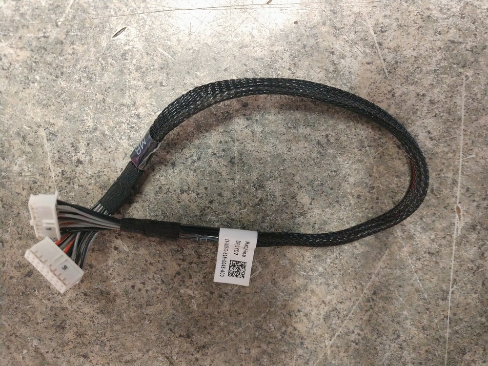DELL POWEREDGE R330 12" CABLE GREAT SHAPE SHIPS QUICKLY NJYD7