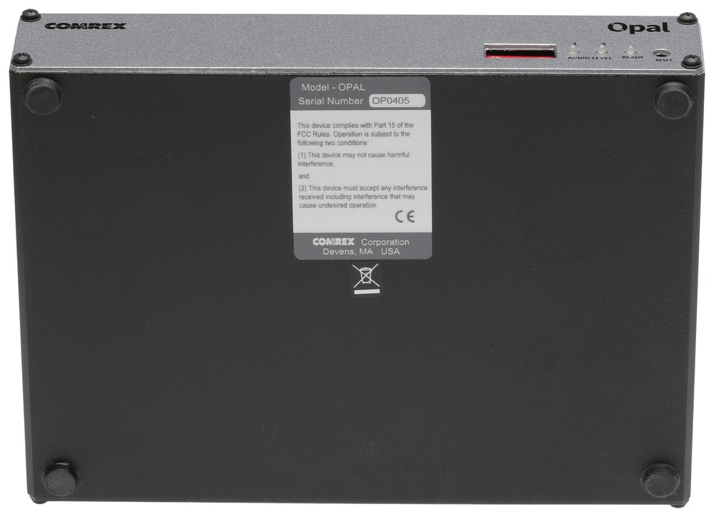 Comrex Opal Broadcast Digital Wideband Codec 2-Line Opus Audio Over IP Endpoint