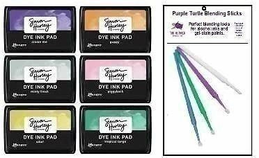 Ranger Simon Hurley Bundle - 6 Dye Ink Pad Collection (Minty Fresh,...